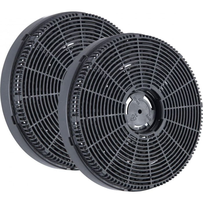 Carbon filter for cooker hood, set of 2, 15.9cm FC-DTC400 HEINNER