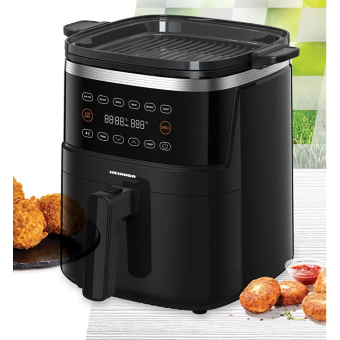 Aerogrils 2400W, 9.5L HAFG-B5BK2600 HEINNER