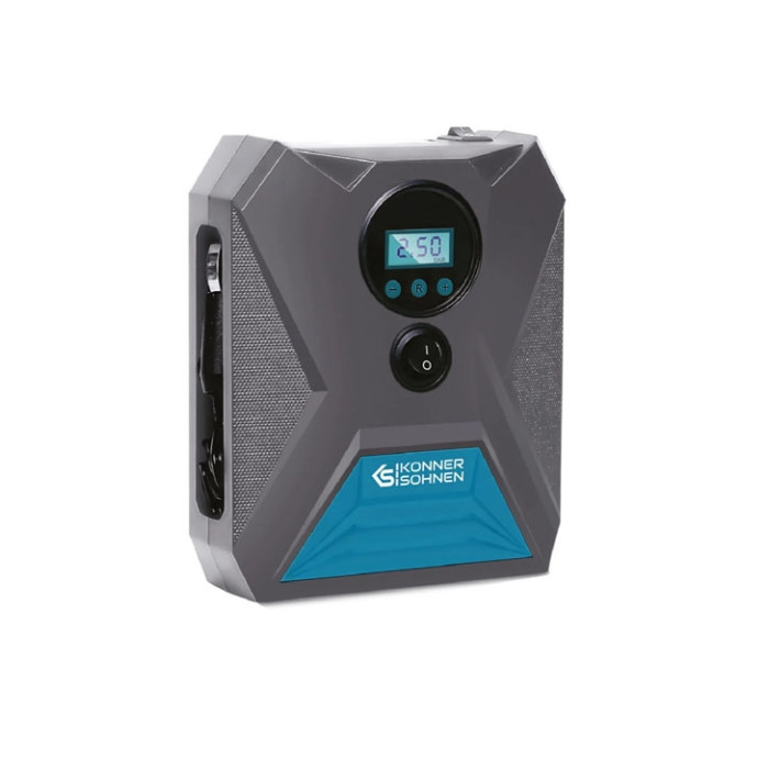 Car air compressor 120W, 10,3bar, 25l/min, KS P10, KÖNNER & SÖHNEN