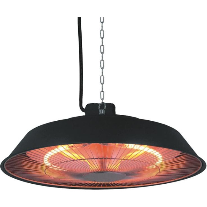 Elektrinis infraraudonųjų spindulių šildytuvas 1500W tvirtinamas prie lubų HR-SD011 HEINNER