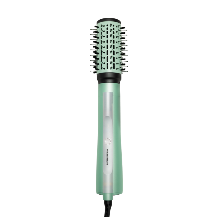 Hot air brush 1200W green/white, HAB-Y12DC-GR1 HEINNER
