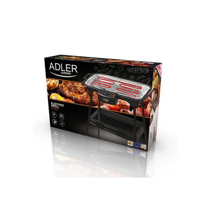 Electric grill 2000W, AD 6602, ADLER