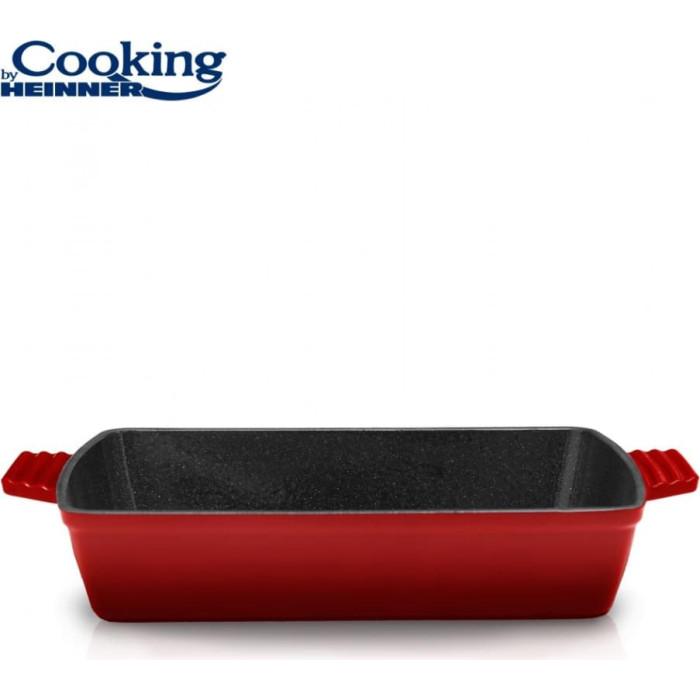 Baking tray cast iron with non-stick coating 33x23x7 cm HR-KN-TV33, COOKING BY HEINNER