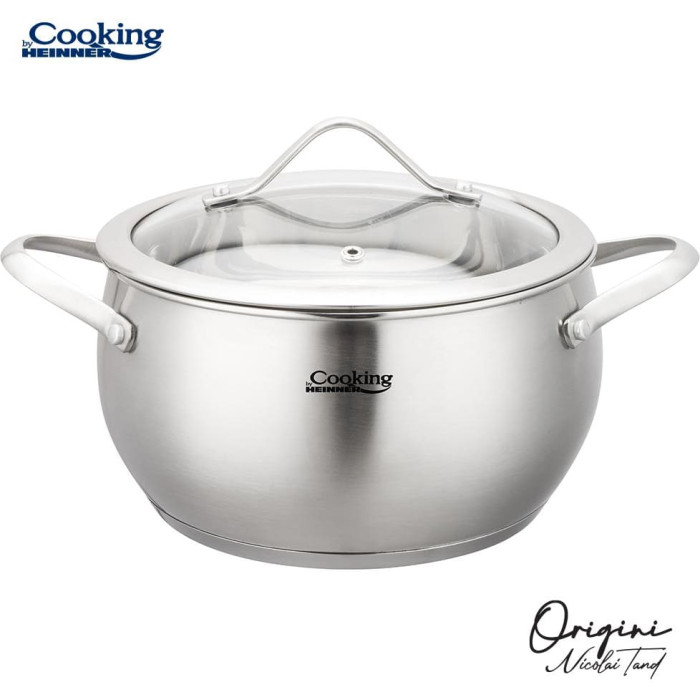 Pot stainless steel with Teflon coating 3.3L 20x11cm HR-RW-T033 HEINNER