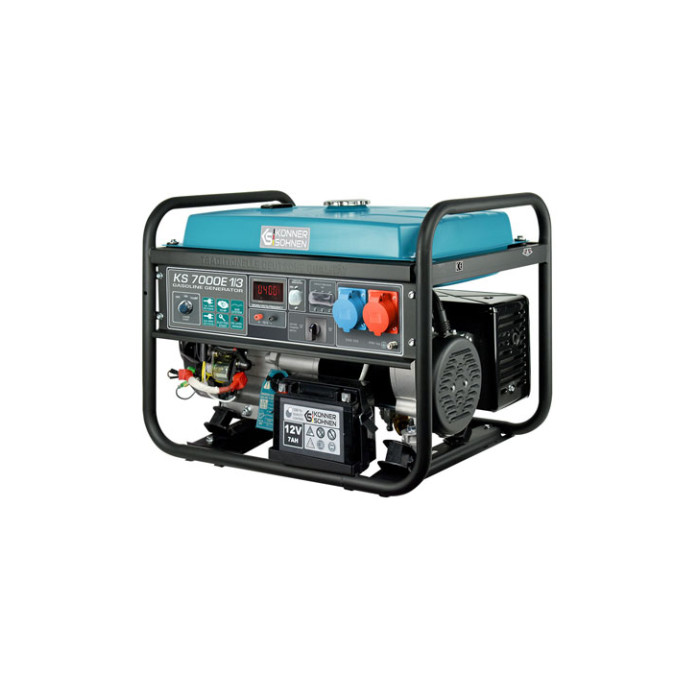 Gasoline generator 5500W, KS 7000E 1/3, KÖNNER & SÖHNEN