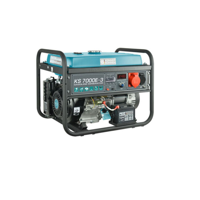 Benzīna ģenerators 5500W, KS 7000E-3, KONNER & SOHNEN