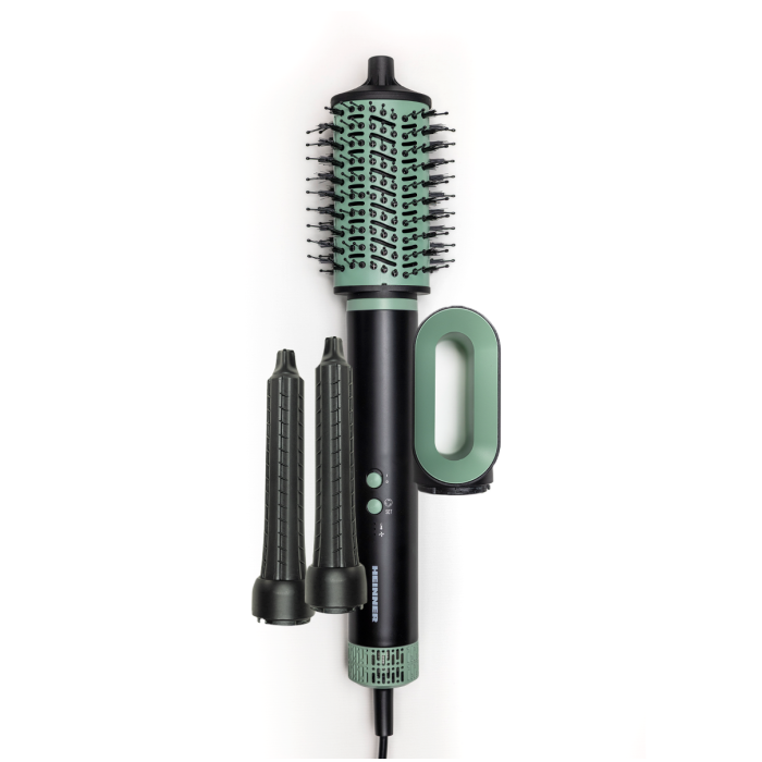 Air styler 1500W, black/green, HAS-R15BLDC-BK4 HEINNER