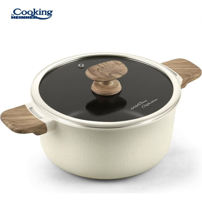 Pan aluminum with ceramic coating 4.7L 24x12cm HR-JLG-WC24 HEINNER