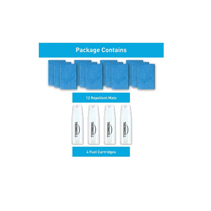 Mosquito repellent refill 48h R4, R-4 for MR300, MRPSW THERMACELL