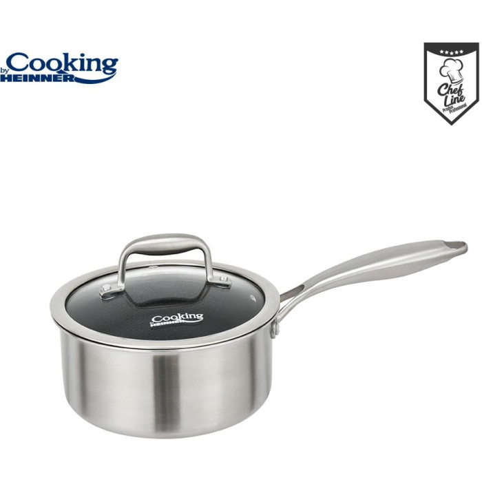 Pot stainless steel with ceramic coating 2L 18x9cm HR-MRK-18 HEINNER
