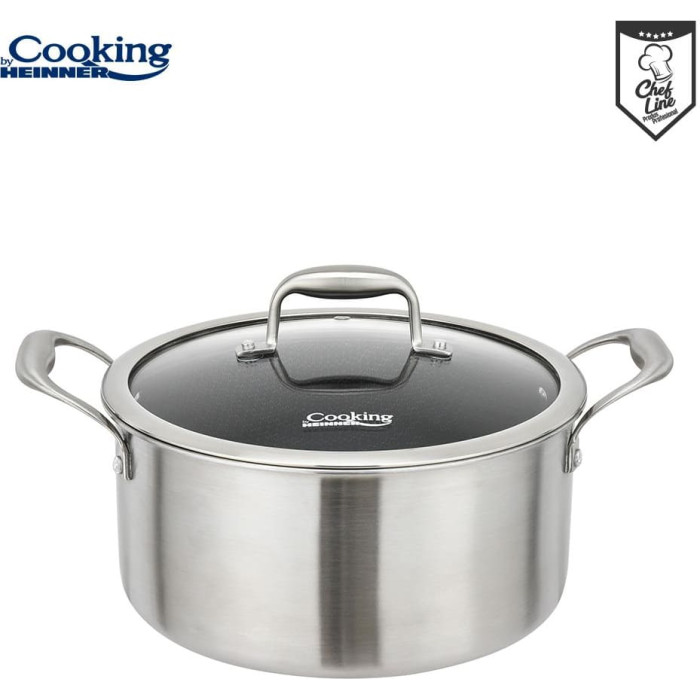 Pot stainless steel with ceramic coating 7L 28x13cm HR-MRK-28 HEINNER