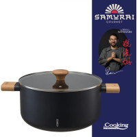 Pot aluminium with ceramic coating 7.8L 28x14cm HR-SNT-S28 HEINNER