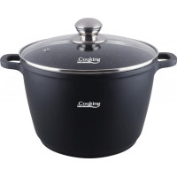 Katls alumīnija ar keramikas pārklājumu 10L 28x20cm HR-SCO-A0628A HEINNER