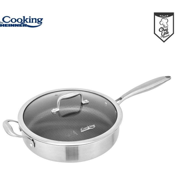 Pot stainless steel with ceramic coating 4.2L 28x7.5cm HR-MRK-28C HEINNER
