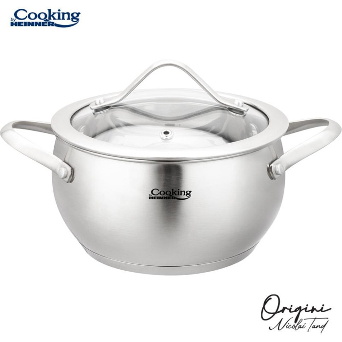 Katls nerūsējošā tērauda ar teflona pārklājumu 1.8L 16x9cm HR-RW-T018C HEINNER