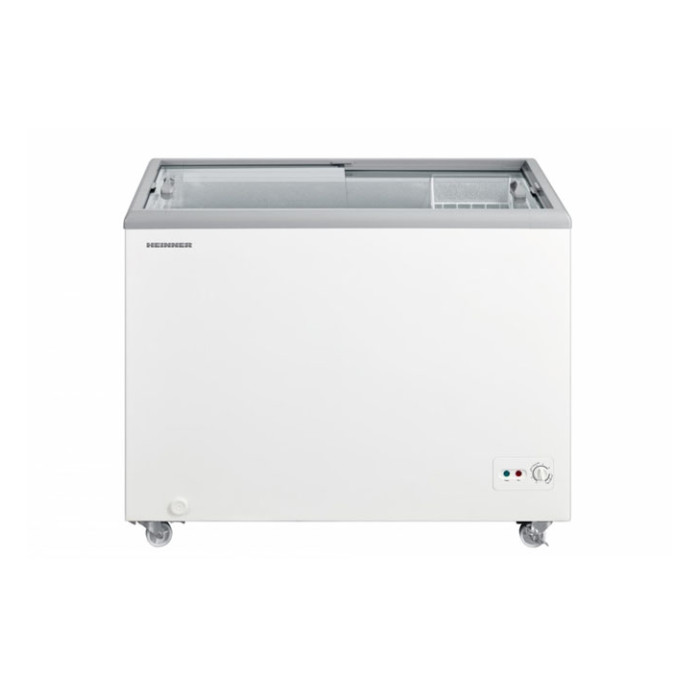 Chest freezer with sliding lid HSF-M255WHC HEINNER