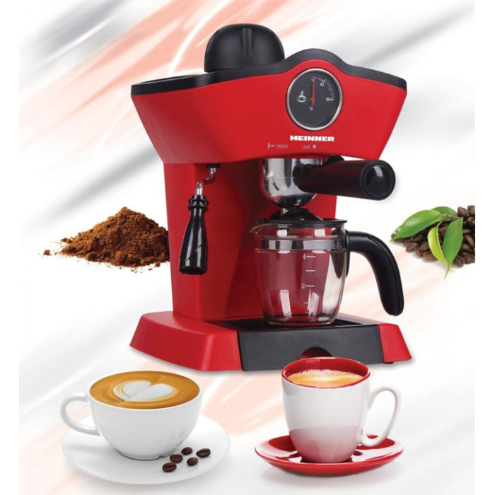 Kafijas automāts 800W, 0.25L, 3.5bar HEM-200RD HEINNER