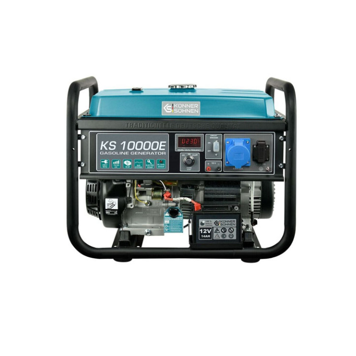 Benzīna ģenerators 8000W, KS 10000E, KONNER & SOHNEN