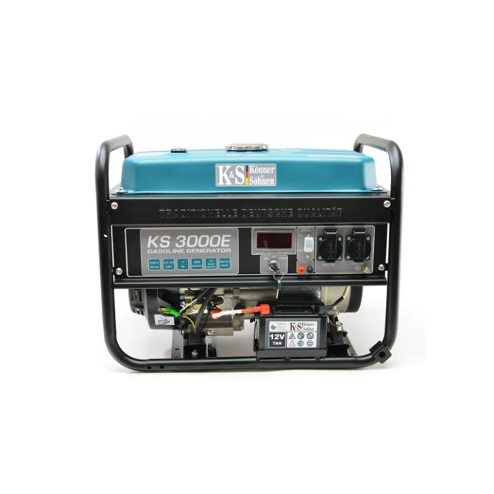 Benzīna ģenerators 3000W, KS 3000E, KONNER & SOHNEN