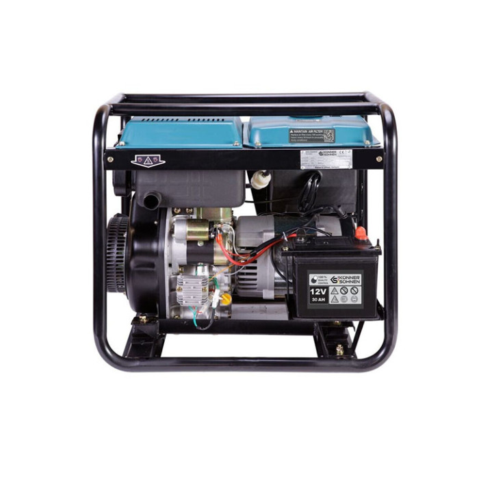 Dīzeļa ģenerators 5500W, KS 6100HDE (EURO V), KONNER & SOHNEN