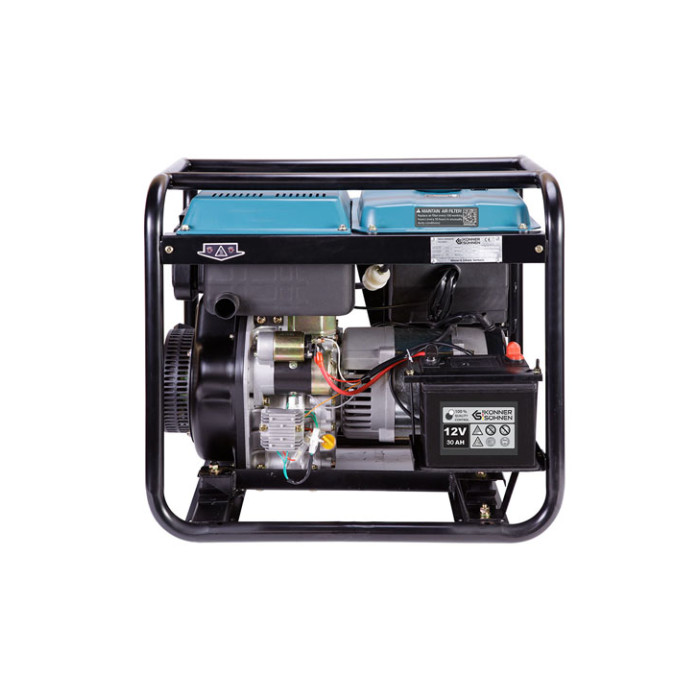 Diesel generator 6500W, KS 8100HDE (EURO V), KÖNNER & SÖHNEN 