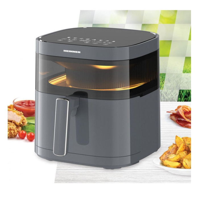 Aerogrils 2200W, 5.7L HAF-B6GRY17LG HEINNER