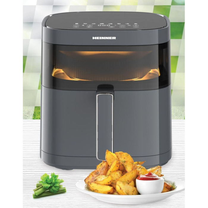 Aerogrils 2200W, 5.7L HAF-B6GRY17LG HEINNER