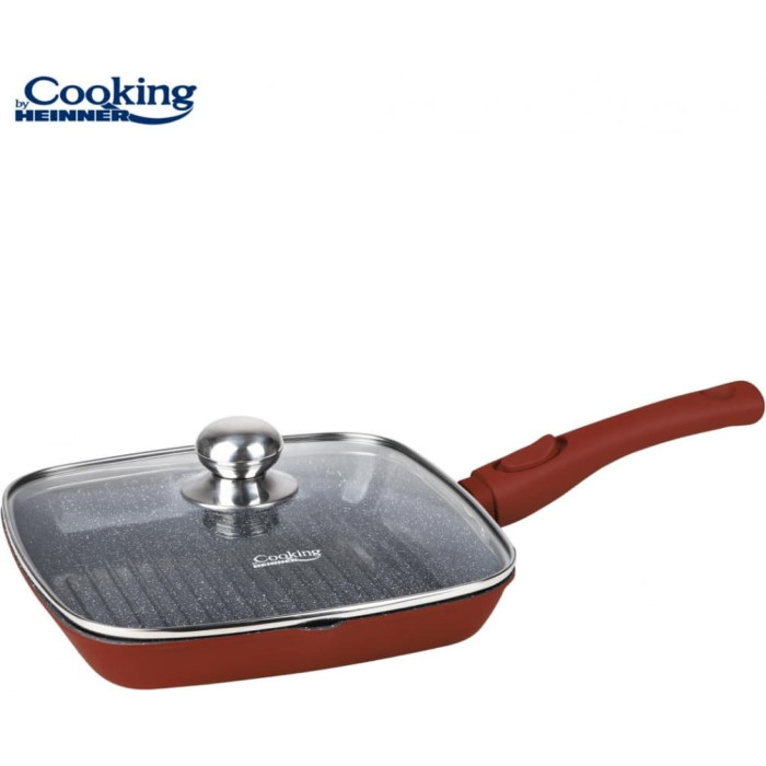 Panna alumīnija ar keramikas pārklājumu 28x4cm HR-JLG-A28G HEINNER