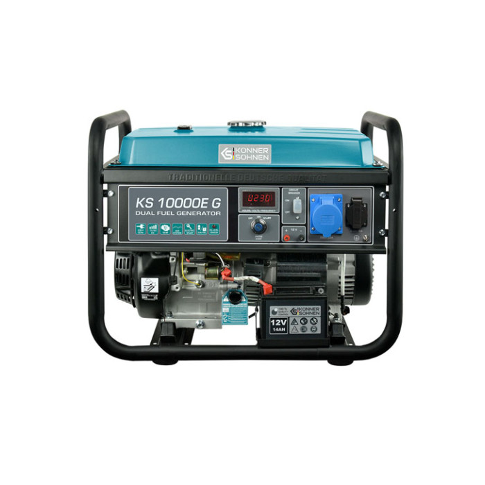LPG/Gasoline generator 8000W, KS 10000E-G, KÖNNER & SÖHNEN