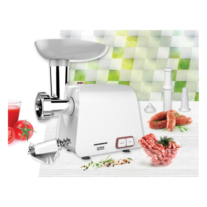 Meat grinder 1340W MG-1340WH HEINNER