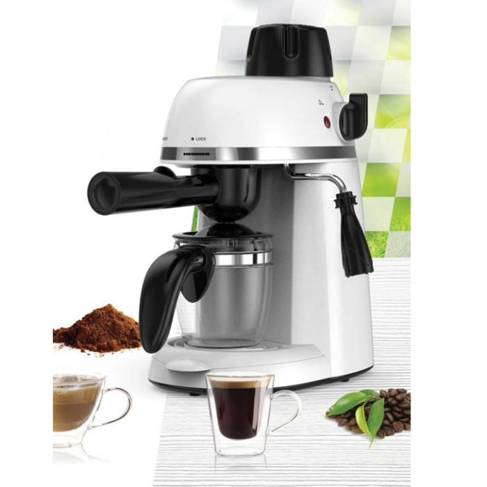 Coffee machine 800W, 1.2L, 3.5bar HEM-350WH HEINNER