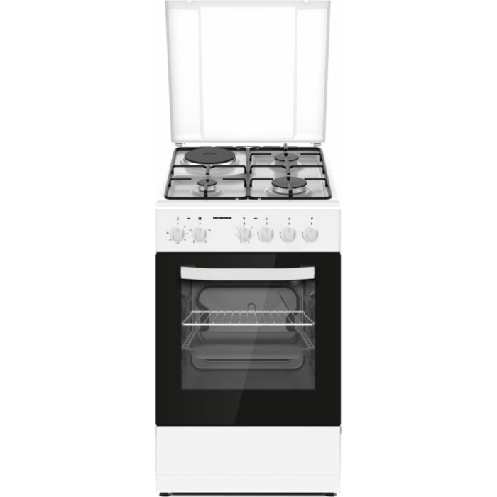 Mixt stove with mix surface HFSC-S56E1HSWH HEINNER