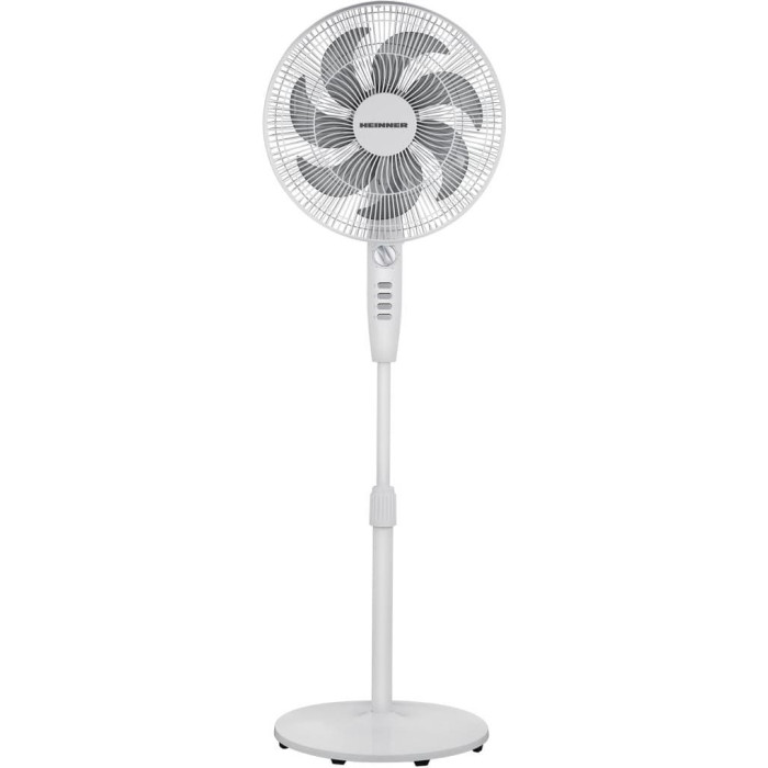 Stand fan with adjustable height 50W 85° 130cm HSF-M750M-WH HEINNER
