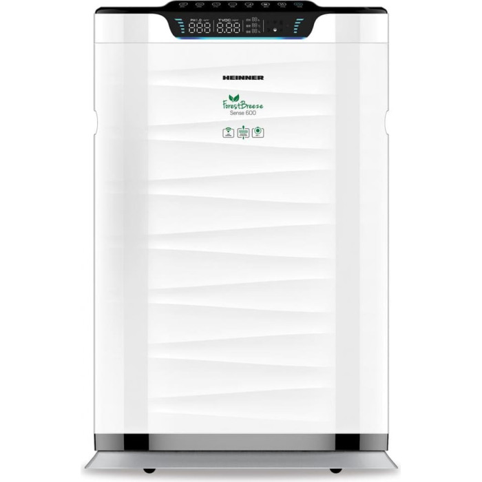 Gaisa attīrītājs 75W 72m2 600m3/h HPA-600WIFI HEINNER