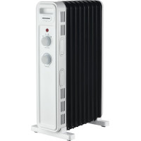 Oil filled radiator 800/1200/2000W HOH-M09WH-BK HEINNER