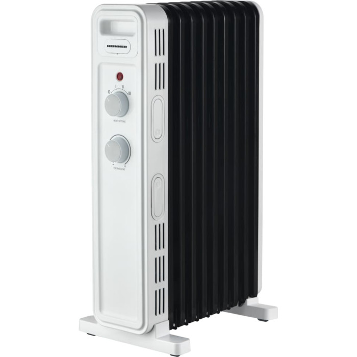 Elektriskais eļļas radiators 800/1200/2000W HOH-M09WH-BK HEINNER