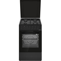 Kombinētā gāzes plīts HFSC-S60LITGC-BK HEINNER