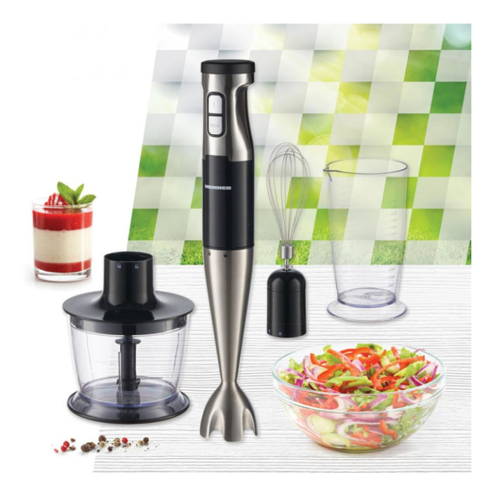 Rokas blenderis 1000W HB-1000XBK HEINNER