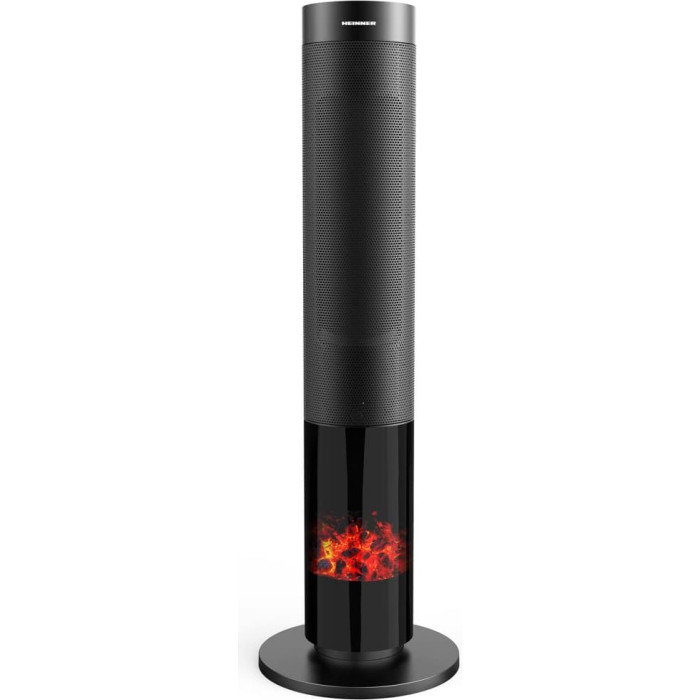 Ceramic fan heater 1300/2000W HCH-LF2000BK HEINNER