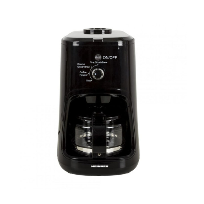 Coffee maker 900W, 0.6L HCM-900RBK HEINNER