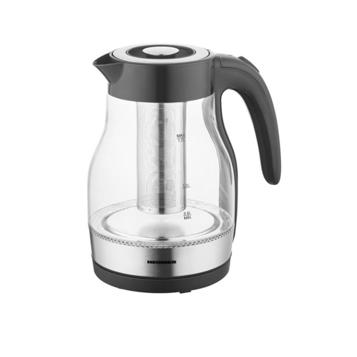 Electric kettle 1850-2200W, 1.7L HEK-TF2200GBK HEINNER