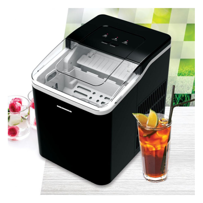 Ice maker 120W, 1L HIM-120BK HEINNER