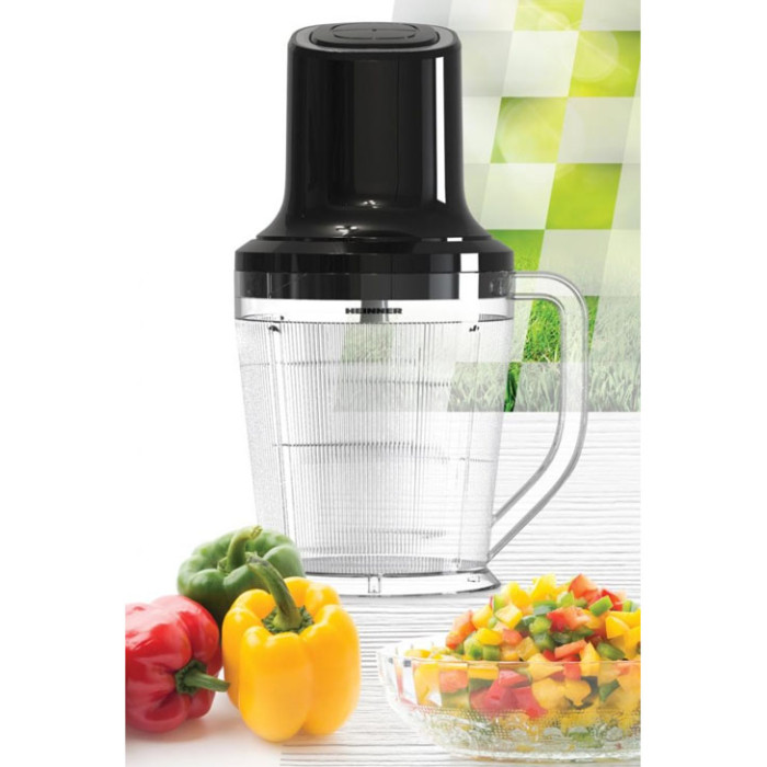 Smalcinātājs 500W, 1.5L HMC-3B500BK HEINNER