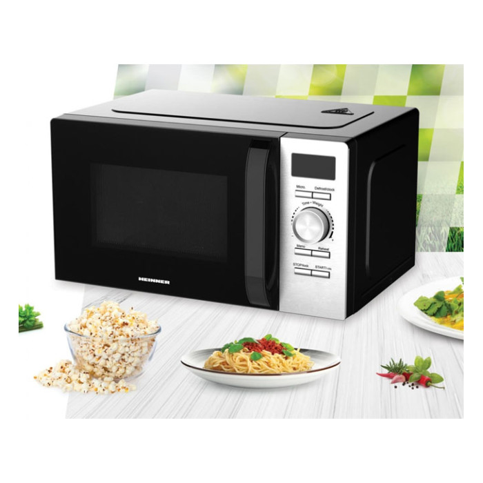 Mikroviļņu krāsns 700W, 20L HMW-D2060BK HEINNER