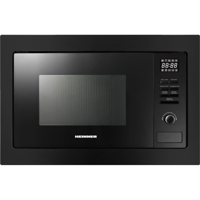 Built in microwave oven 800W, 20L HMW-MDBI25GDBK HEINNER