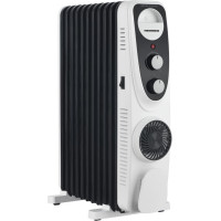 Elektriskais eļļas radiators 1000W/1300W/2300W HOH-MVT11WH-BK HEINNER