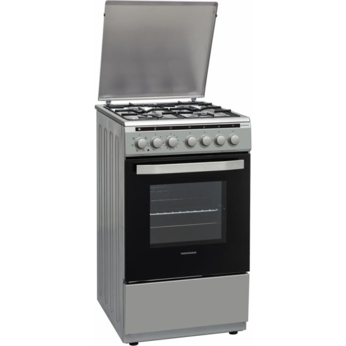 Kombinētā gāzes plīts HFSC-V60LITGC-SL HEINNER