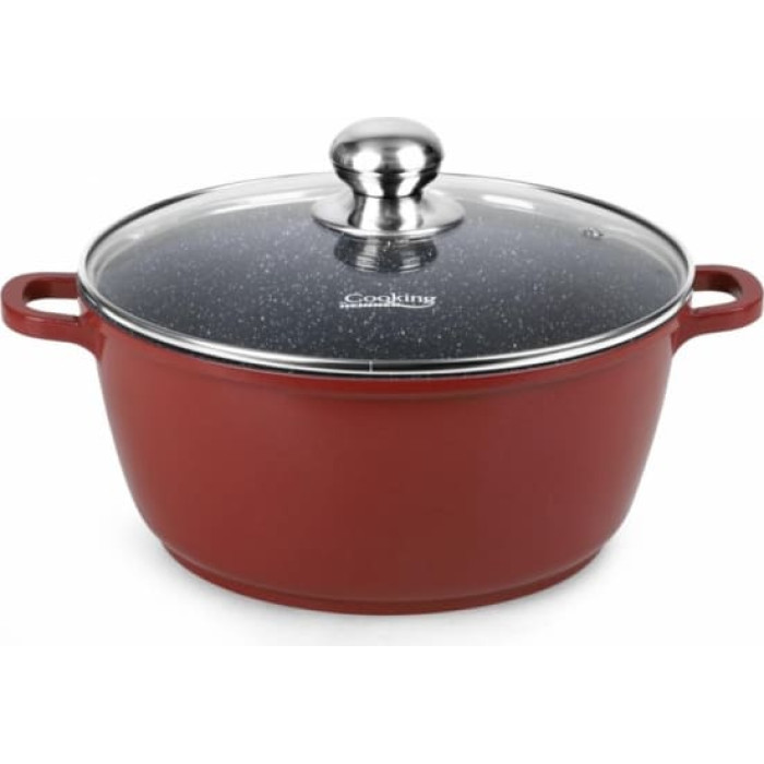 Katls alumīnija ar keramikas pārklājumu 5.3L 26x12cm HR-JLG-C26SO HEINNER