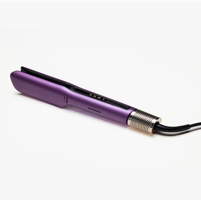 Hair straightener/dryer 2in1 100-230C, purple, HHS-Y2IN1BLDC-PP HEINNER