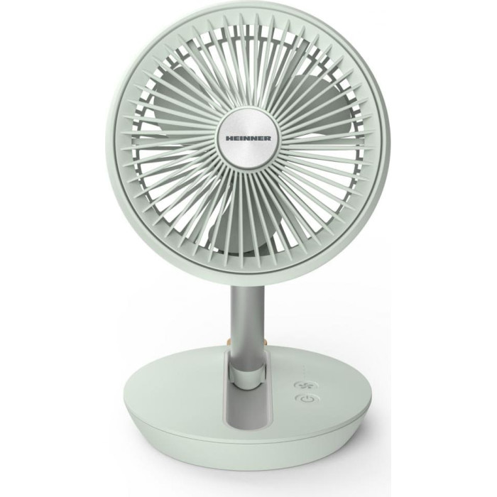 Bezvadu galda ventilators 5W 4000mAh type-C 29cm HMF-LC4000GR HEINNER